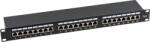 AsyTech Patch Panel 1U, FTP cat6, 24 porturi RJ45 - ASYTECH Networking ASY-PP-FTP6-24 (ASY-PP-FTP6-24) - proton