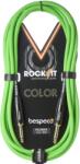 Bespeco Rockit Color Green 3m Jack