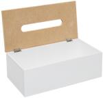 5five Simple Smart Szalvétatartó 55 Simply Smart, Modern, MDF, fehér, 9x25x13cm (27204)