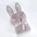 MORA Pompom rabbit p88 pléd 75x95cm 02-beige