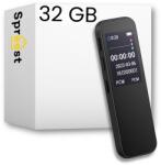 Spreest RV19 felvevő, 32GB, fekete, komplett szett fejhallgatóval és memóriakártyával (591)