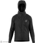 Compressport Thunderstorm Waterproof kabát, fekete (L)