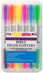 Peter Pauper Press Bible Highlighters marker készlet, 6 db, savmentes pigment, többszínű