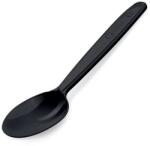 Wimex műanyag kávéskanál többszöri használatra, fekete, 13 cm, 50 db (22095)