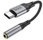 hoco. adapter AUX Type C - Jack 3, 5 mm LS36 0, 12 m fekete (HOCO_HC608886) (HOCO_HC608886)