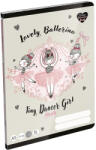  ICO: LizzySuli Lovely Ballerina Tiny Dancer 3. osztályos vonalas füzet A/5 12-32 (7500169003)