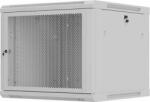Lanberg 19" Fali Rack Szekrény 9U 600x600mm - Szürke (WF01-6609-23S)