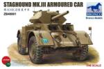 Bronco Models Model asamblabil Bronco Models Militar: Automobile - Vehicul blindat britanic Staghound Mk. III (ZB48001)