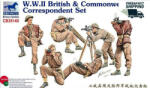 Bronco Models Figurine hobby Bronco Models Militare: Soldați - Corespondenți militari ai Marii Britanii și Comunității Britanice din Al Doilea Război Mondial (CB35140)