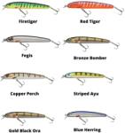Abu Garcia Beast Hi-Lo Sinking 10cm/12, 3g Striped Ayu (1572570)