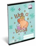  ICO: Lizzysuli Lollipop Capybara 3. osztályos vonalas füzet A/5 12-32 (TICLFVA5LC3)