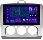  Autó navigáció MOSS M3 Ford Focus 2 2005-2010 4+32GB 9" QLED Octa-core 2Ghz, Android 4G Bluetooth 5.1 DSP - B változat