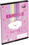  ICO: Lizzysuli Lollipop Rainbow 2. osztályos vonalas füzet A/5 16-32 (7500168001)