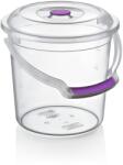 Chomik Găleată transparentă cu capac și măsură 5l 64051 (HOB081183)