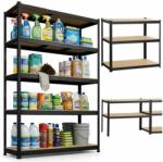 Springos fém Salgó polcrendszer MDF lapokkal, 150x75x30cm - Max. 675kg teherbírás (HA5261)