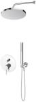 Oltens Set baterie cadă-duș Oltens Molle 34100100, cap de duș Oltens Pluva 37010100, 39400100, 37102100, 39304100, 37200100 (36639100)