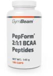 GymBeam BCAA 2: 1: 1 PepForm® Peptides 180 kapsz