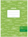 Nebulo Nebulo: Tűzött sima füzet A4 80-32 (TF-ECO-A4-SI) - innotechshop