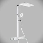 GROHE Sistem de dus, cu baterie termostat, aparent, 400 mm, 3 functii, crom lucios, Grohe SPA Rainshower Aqua Pure 1009620000 1009620000 (1009620000)