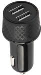 TelForceOne S. A LA-03 Forever autó töltő 1 x USB-A 2, 4A + 1 x USB-A QC 3.0 LA-03 fekete (LA-03)