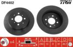 TRW Féktárcsa tömör Ø260mm DF4402