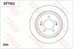 TRW Féktárcsa tömör Ø284mm DF7953