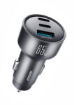 JOYROOM JR-CCN19 Autós Töltő 65W - 2C+A - Sötétszürke (JR-CCN19)