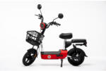 LIKEBIKE - BARI / LB-02 48V 12Ah elektromos robogó 350W 25km/h Piros AKCIÓS