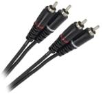 PLUGGER Cablu 2 x RCA tata - 2 x RCA tata, 6 m (47988)