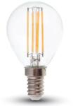 V-TAC Bec Filament Led P45 E14 6w 130lm/wat 2700k Alb Cald (sku-2854)