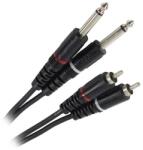 PLUGGER Cablu 2x Jack 6.35 Tata Mono - 2rca Tata 6m (47993)