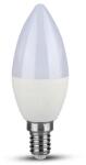 V-TAC Bec LED E14 4.5W 6500K Alb Rece (SKU-2142411)