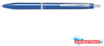 Pilot Golyóstoll, 0, 32 mm, nyomógombos, metálkék tolltest, PILOT "Acro 1000", kék (COR_PAC1GMK)