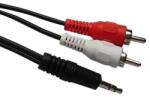 LTC Cablu Jack 3.5 Stereo /2rca Gold 5m (ca5jr)