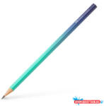 Faber-Castell Grafitceruza, B, háromszögletű, FABER-CASTELL "Flow", türkiz-kék (TFC118403) - nyomtassotthon