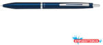 Pilot Golyóstoll, 0, 32 mm, nyomógombos, tengerészkék tolltest, PILOT "Acro 1000", kék (COR_PAC1GTK)