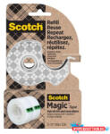 3M Ragasztószalag fém adagolón, 2 szalaggal, 19 mm x 13, 9 m, 3M SCOTCH "Magic", átlátszó (COR_LP3045C12)