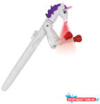WEDO Unikornis golyóstoll, 1 mm, LED fénnyel, WEDO "Lucky Punch", kék (COR_UW2522299)