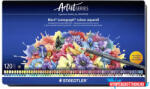 STAEDTLER Akvarell színes ceruza készlet, hatszögletű, fémdobozos, STAEDTLER "Mars® Lumograph® 104", 120 különböző szín (TS104M120) - nyomtassotthon