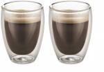 Weis Pahar pentru cafea 150 ml, sticlă cu pereți dubli, set de 2 buc Pahar
