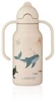 LIEWOOD Sticlă de apă Kimmie Steel Water Bottle 250 ml Sea Creature/Sandy