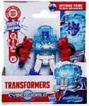 Hasbro Transformers Cyberworld Cyber Changers: Optimus Prime, figură de robot transformabilă - Hasbro (G0746/G3256)