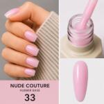 Everin Rubber Base Everin Nude Couture 33 - Bază Rubber Roz Pastel HEMA & TPO Free (NC-33)