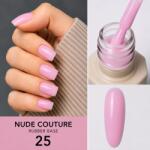 Everin Rubber Base Everin Nude Couture 25 - Bază Rubber Roz Pastel HEMA & TPO Free (NC-25)