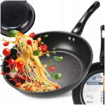 Vilde Basic Line tapadásmentes Gránit serpenyő pároláshoz 28 cm (5900670107601)