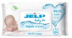 Jelp Aqua wipes nedves törlőkendő 99.9% víz 64 db (Jelp Baby 0+ Aqua wipes 99,9% water 64szt)