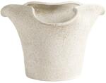Homla Tavero széles cement váza 25x22x16 cm Homla (246254)