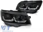  LED csíkos hátsó lámpák piros-füst szekvenciális VW T6 15-19 OEM izzós (TTTLV6028951)