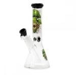 G-Rollz Bong Beaker Evil Mushrooms White transparent 26cm