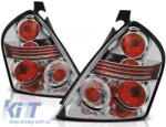  Tuning hátsó lámpa szett Fiat STILO 10.2001-2007 3 ajtós, króm alapú, bal és jobb (ABFITX6010783)